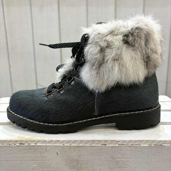 Overland Forest Wool-Lined Calfskin Boots - Size 39 - Picture 4 of 6